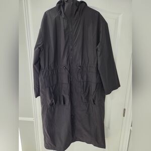 H&M Men's Black Windbreaker Coat